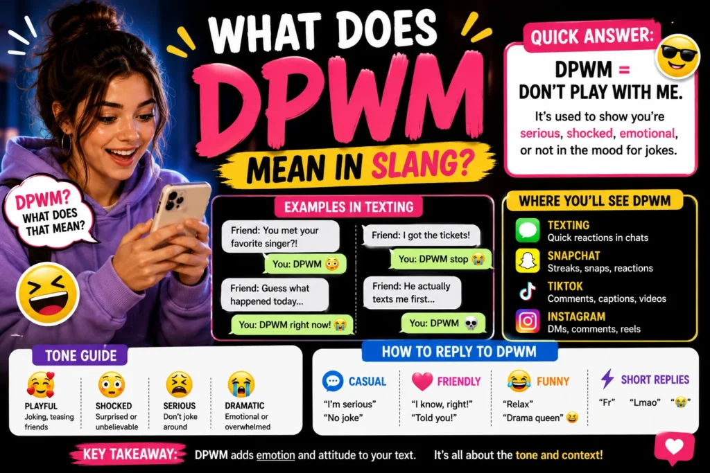 What Does DPWM Mean in Slang? Text Meaning, Examples & Replies