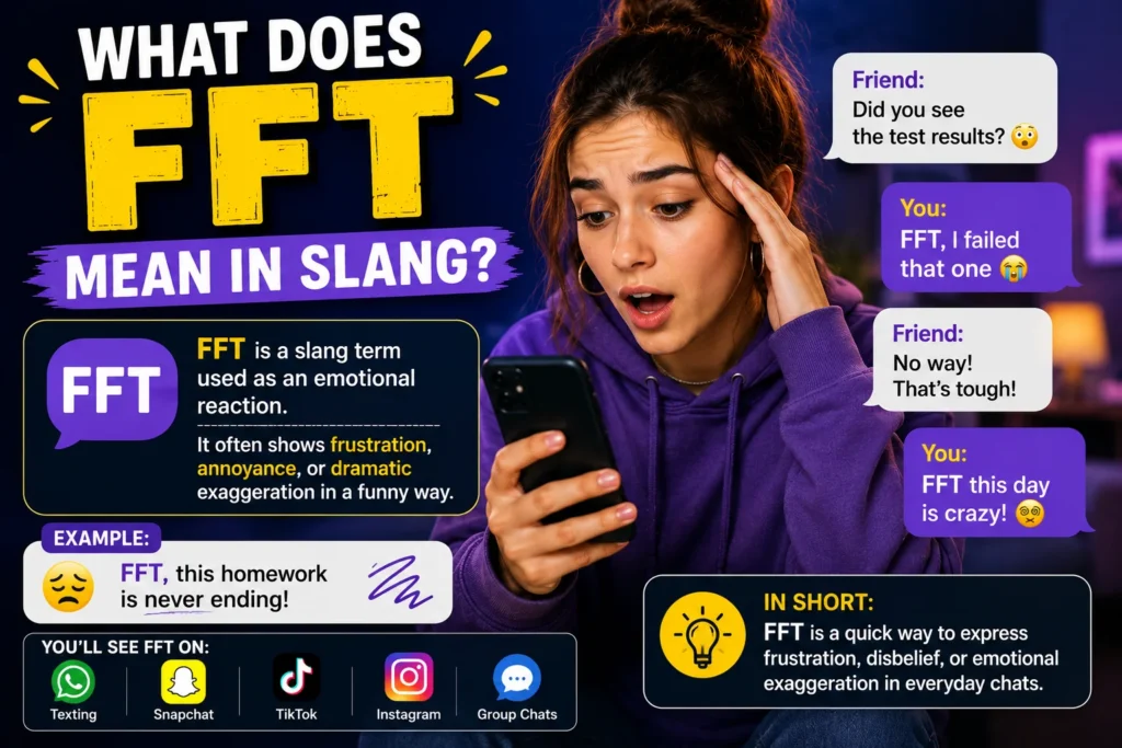 FFT Meaning Slang: What It Means in Text & TikTok