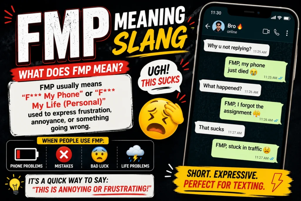 FMP Meaning Slang: What It Means in Text