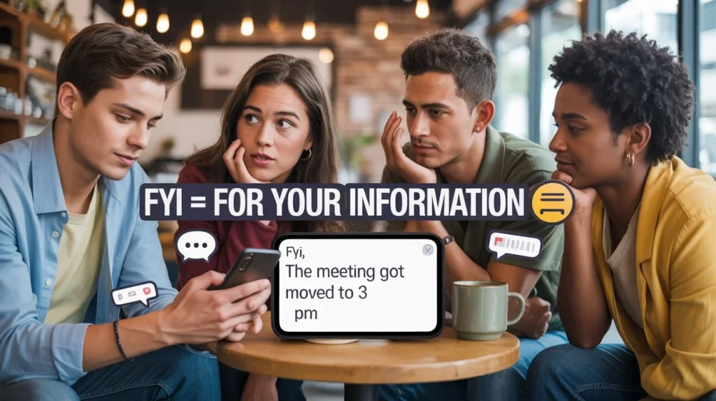 What Does FYI Mean in Text? Simple Meaning, Real Usage