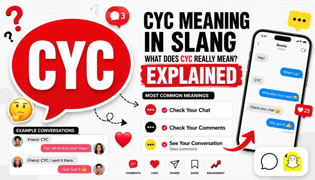 What Does CYC Mean in Slang? Texting Meaning Explained