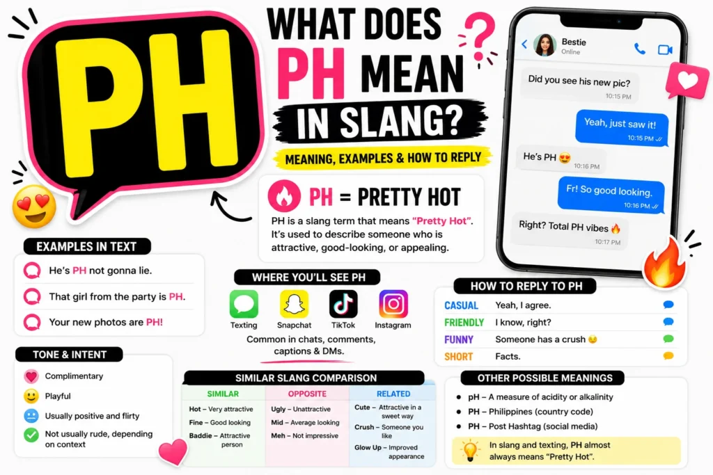 What Does PH Mean in Slang? Text Meaning Explained