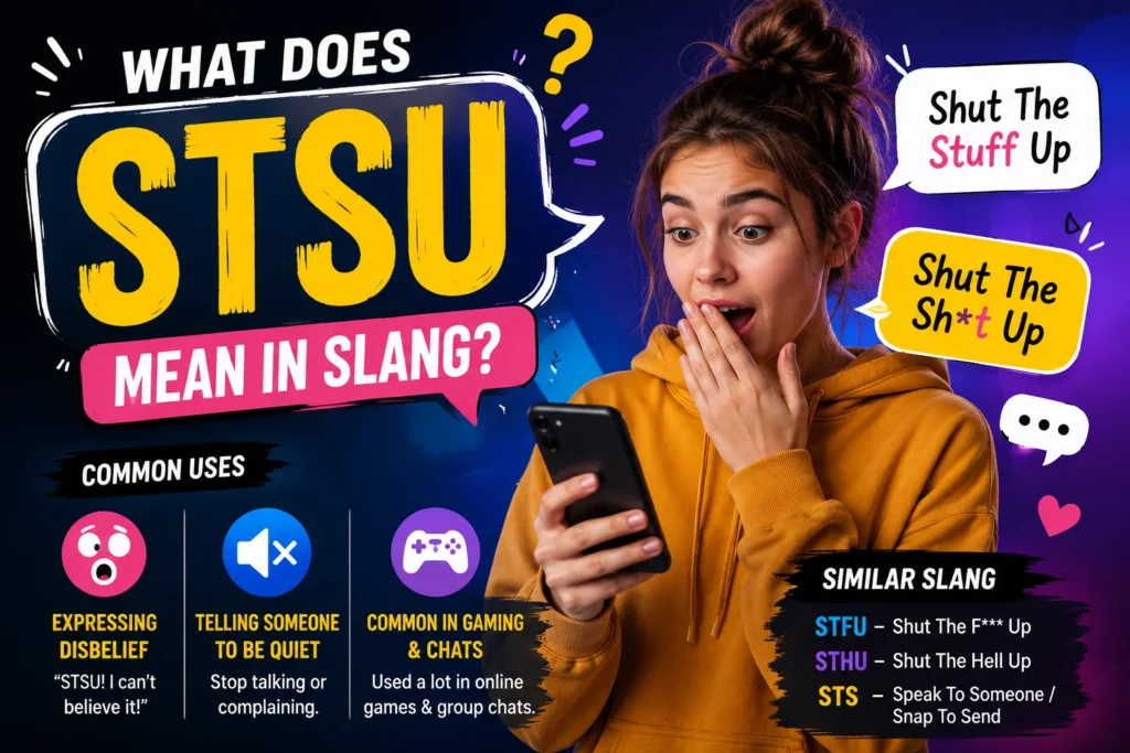 What Does STSU Mean in Slang? Don’t Misread This Text!