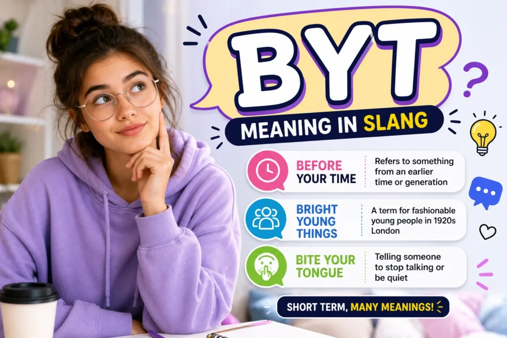 BYT Meaning in Slang: What It Really Means in Texts