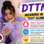 What Does DTTM Mean in Text Slang?