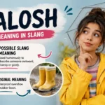 Galosh Meaning Slang in English: Myth or Real Slang?