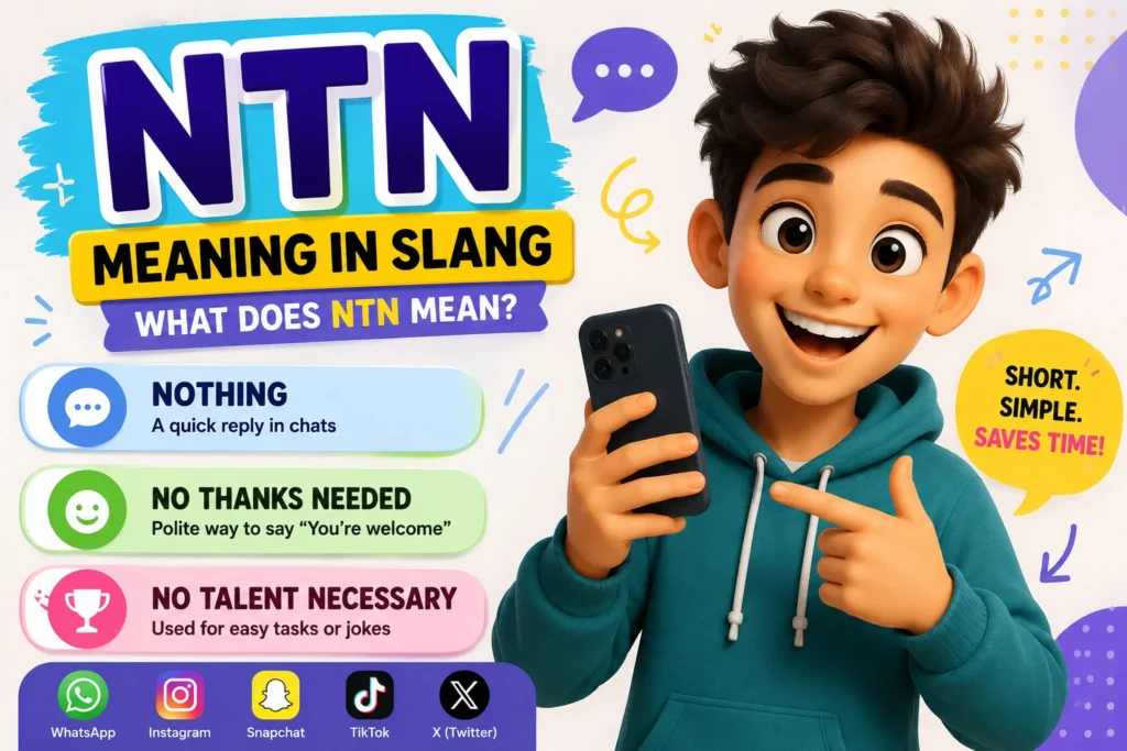 NTN Meaning in Slang: What It Means in Texting