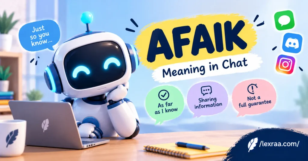 AFAIK Meaning in Chat: What It Really Tells You