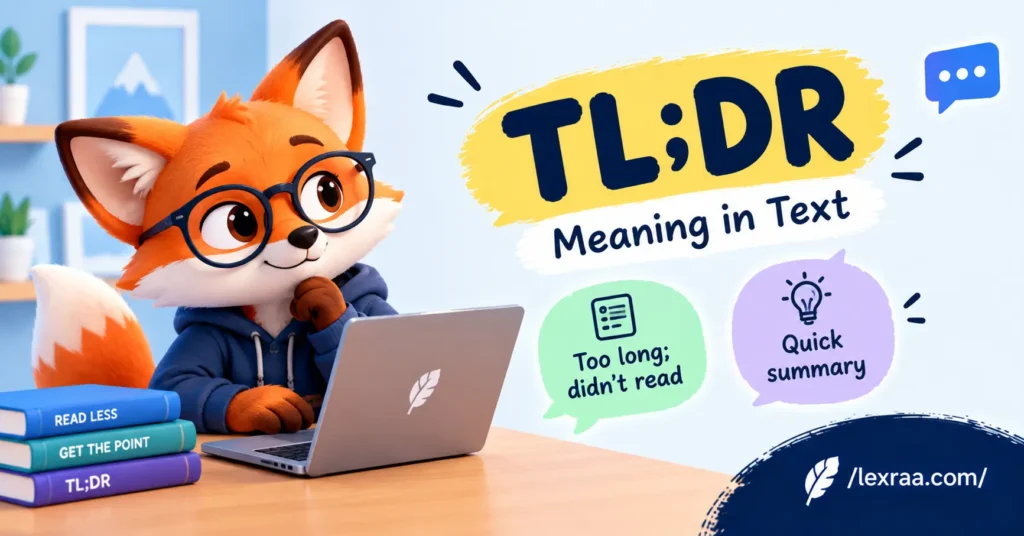 TL;DR Meaning in Text: The Two Ways to Use It